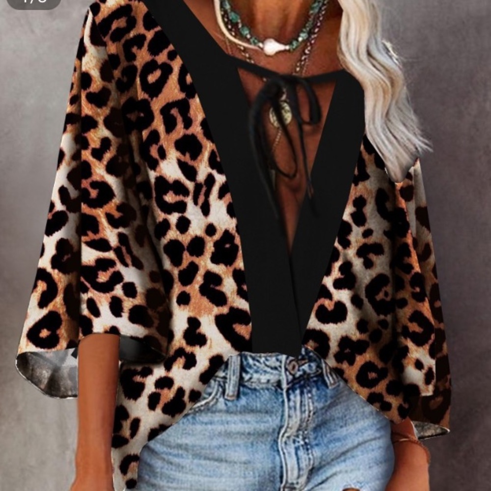 Leopard print shirt